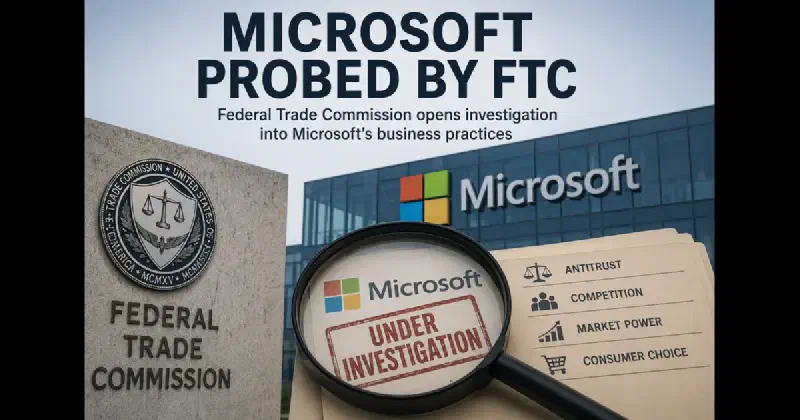 Microsoft under investigation