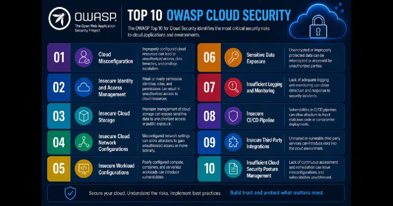 Top 10 OWASP&rsquo;S Cloud Security