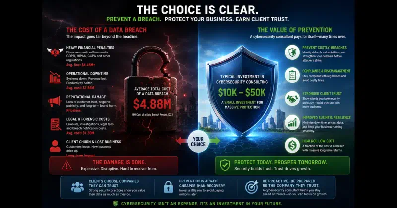 Cost of breaches vs hiring cybersecurity professionals